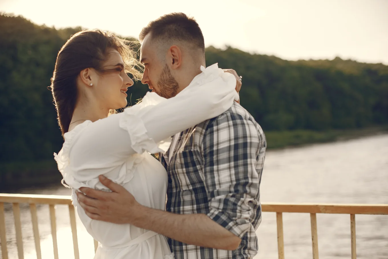 Adult couple enjoying time together, illustrating the relationship goals behind the PositiveSingles dating app